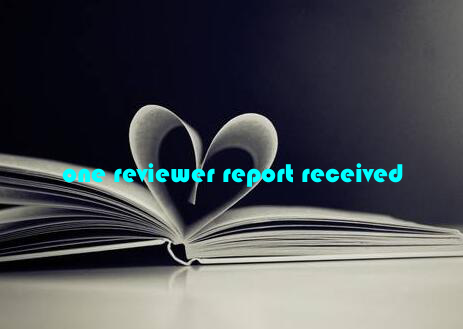 one reviewer report received