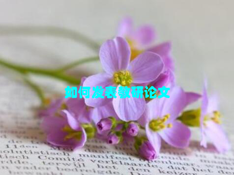 如何发表教研论文