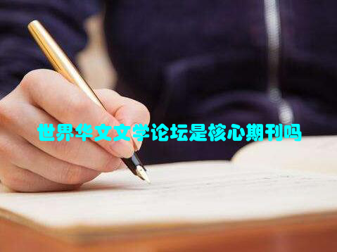世界华文文学论坛是核心期刊吗