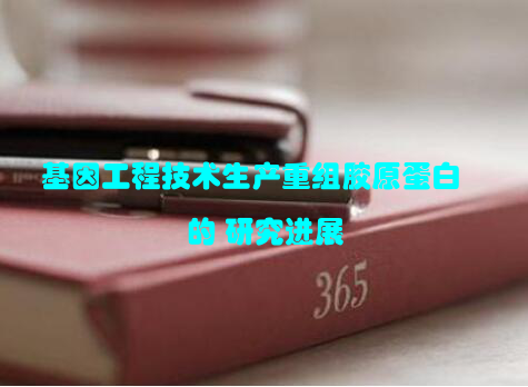 基因工程技术生产重组胶原蛋白的 研究进展