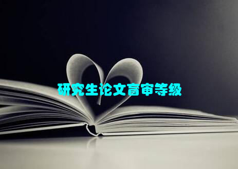研究生论文盲审等级